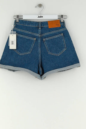 Short Balzac Bleu en Coton