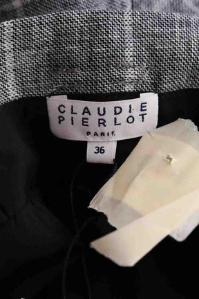 Short Claudie Pierlot Gris en Lin