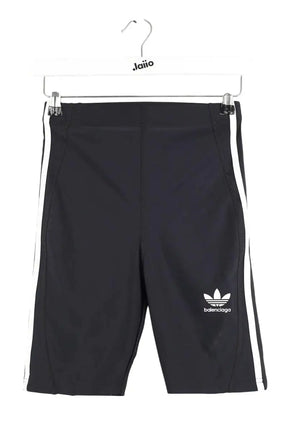 Short de sport Balenciaga Noir en Polyester, taille XS - Seconde Main