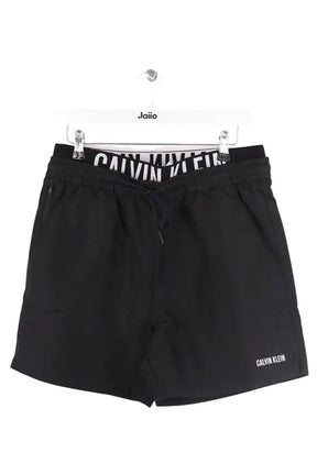 Short de sport Calvin Klein Noir en Synthétique, taille M - Seconde Main