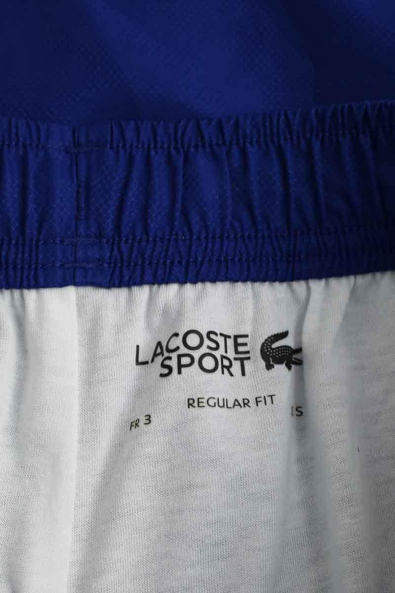 Short de sport Lacoste Bleu en Polyester