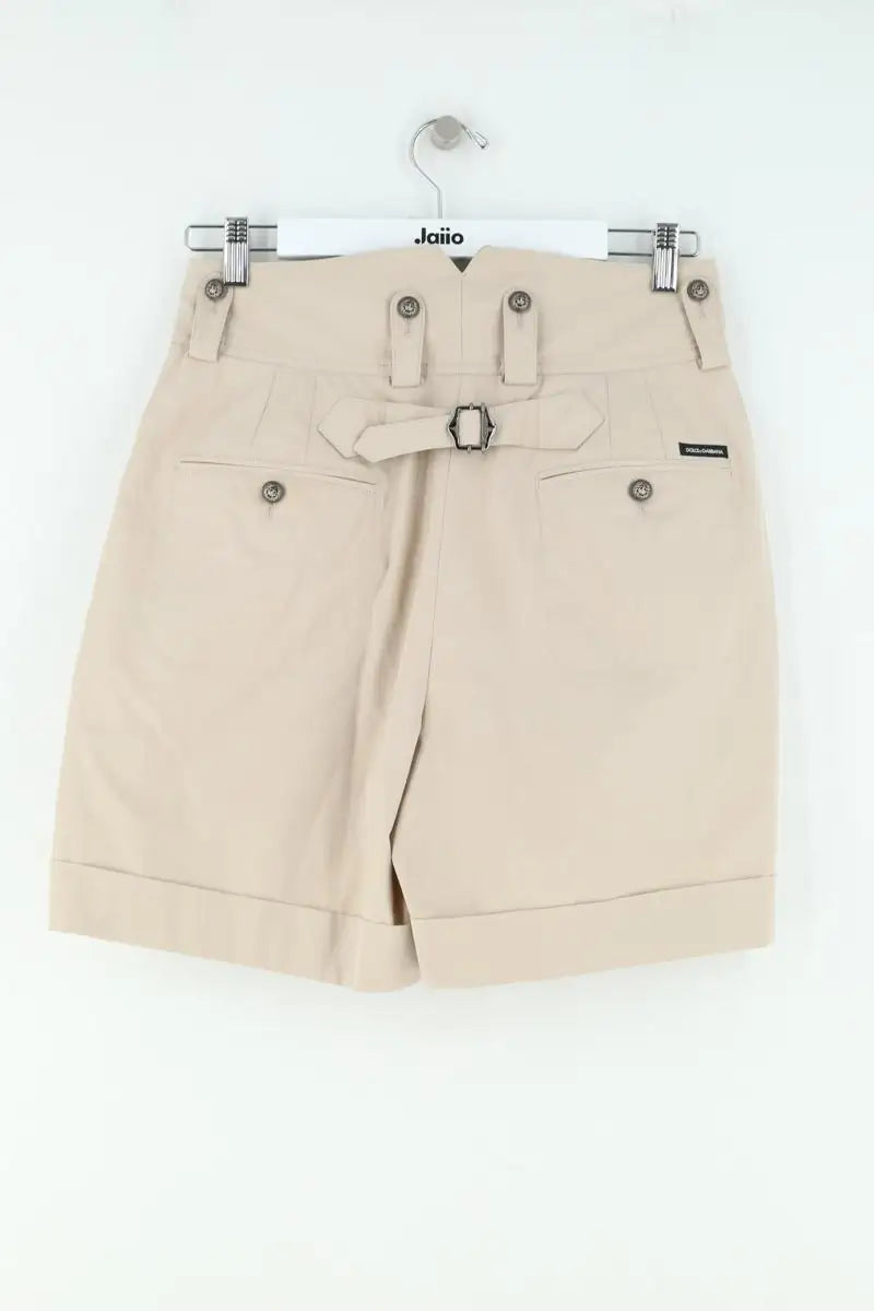 Short Dolce & Gabbana Beige en Coton