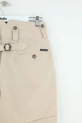 Short Dolce & Gabbana Beige en Coton
