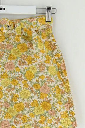 Short Faithfull The Brand Jaune en Lin