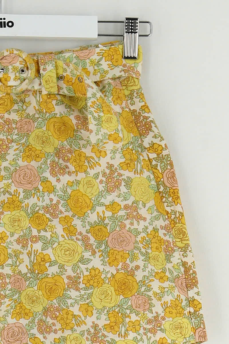 Short Faithfull The Brand Jaune en Lin