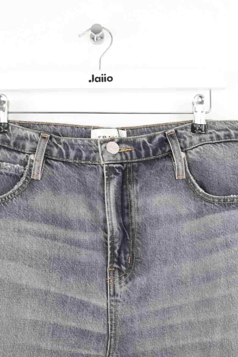 Short Frame Gris en Coton