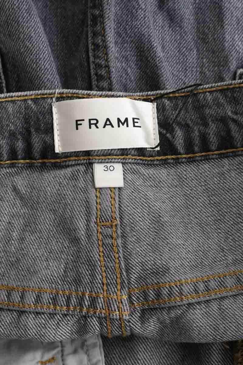 Short Frame Gris en Coton