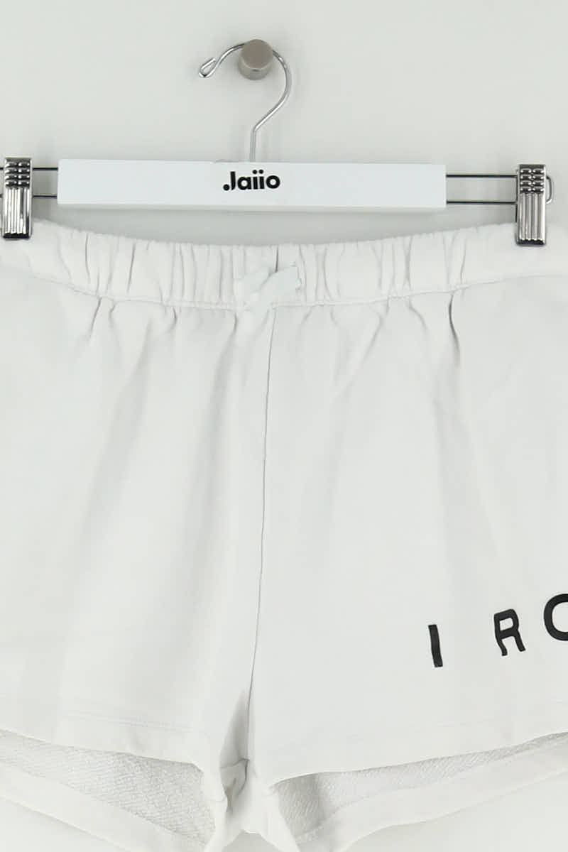 Short Iro Blanc en Coton