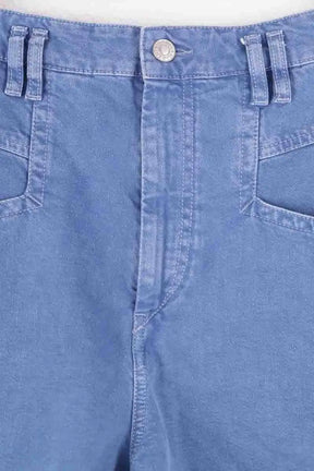 Short Isabel Marant Bleu en Coton