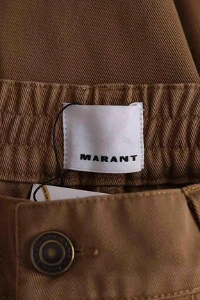 Short Isabel Marant Marron en Coton