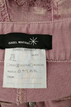 Short Isabel Marant Rose en Coton
