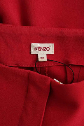 Short Kenzo Rouge en Synthétique