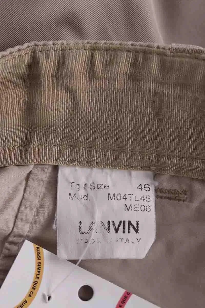 Short Lanvin Beige en Coton