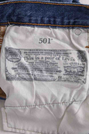 Short Levi's 501 Bleu en Coton