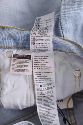Short Levi's 501 Bleu en Coton