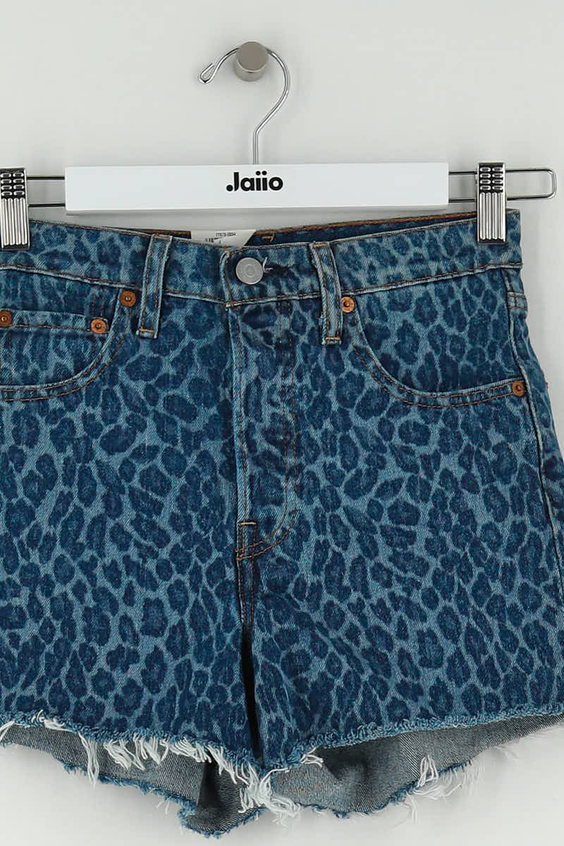 Short Levi's Bleu en Coton