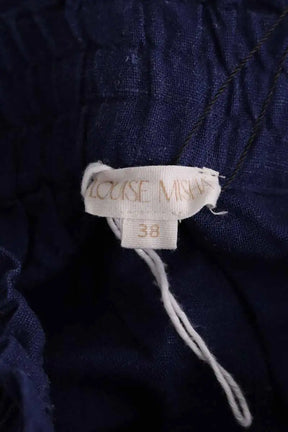 Short Louise Misha Bleu en Lin