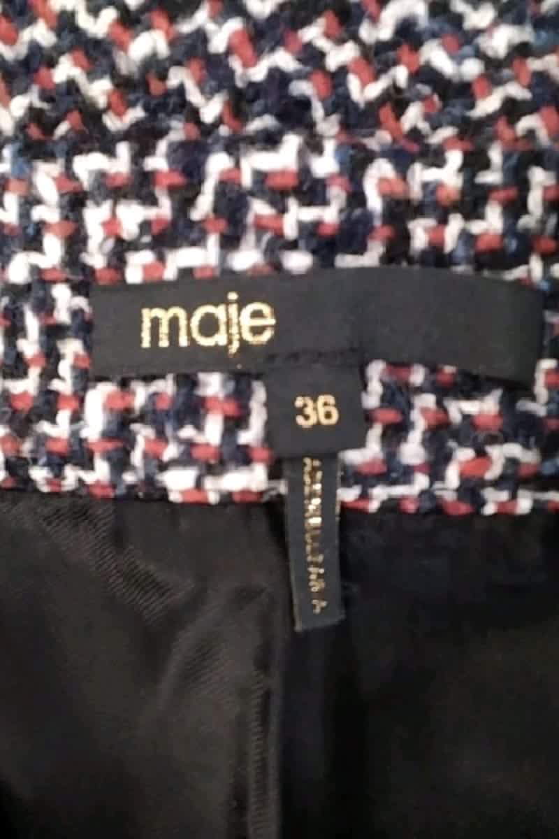 Short Maje Multicolore en Coton