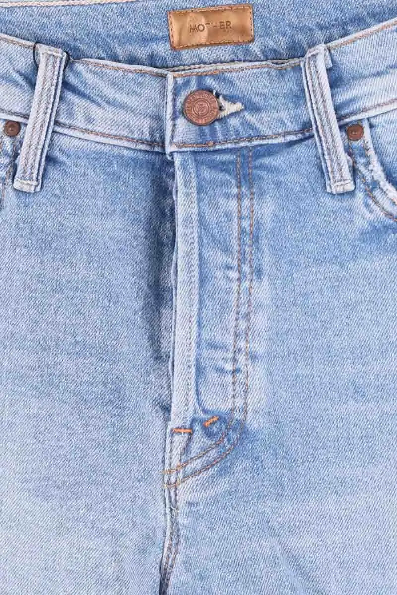 Short Mother Bleu en Coton