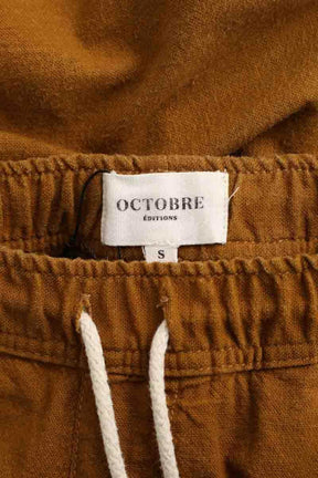 Short Octobre Camel en Coton