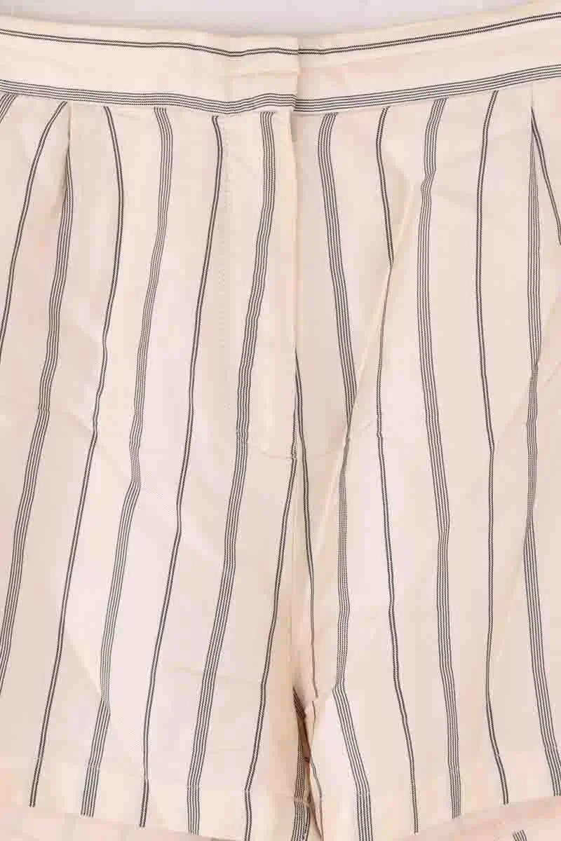 Short Pablo Ecru en Viscose
