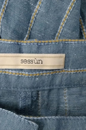 Short Sessun Bleu en Viscose