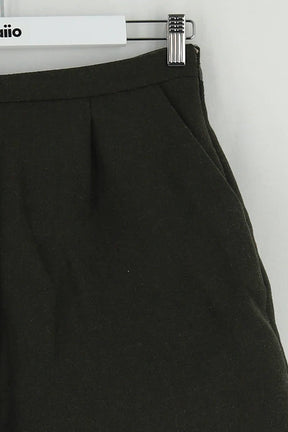 Short Sézane Kaki en Laine