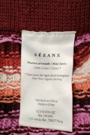 Short Sézane Rouge en Coton