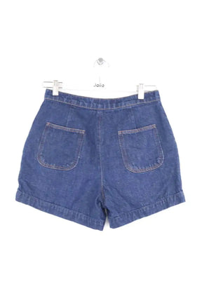 Short Soeur Bleu en Coton