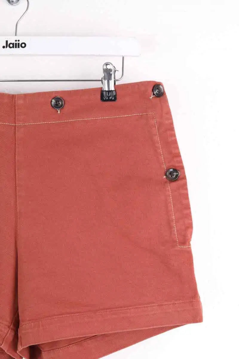 Short Soeur Orange en Coton