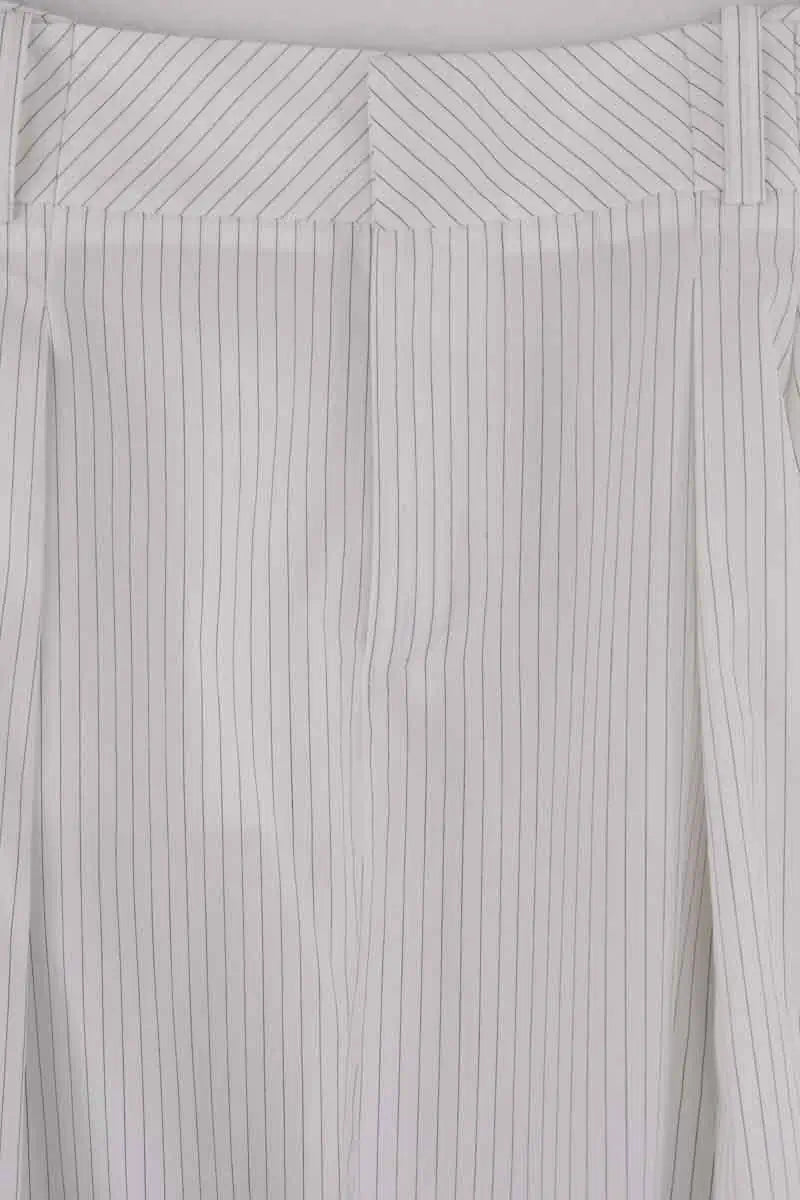 Short Sonia Carrasco Blanc en Coton