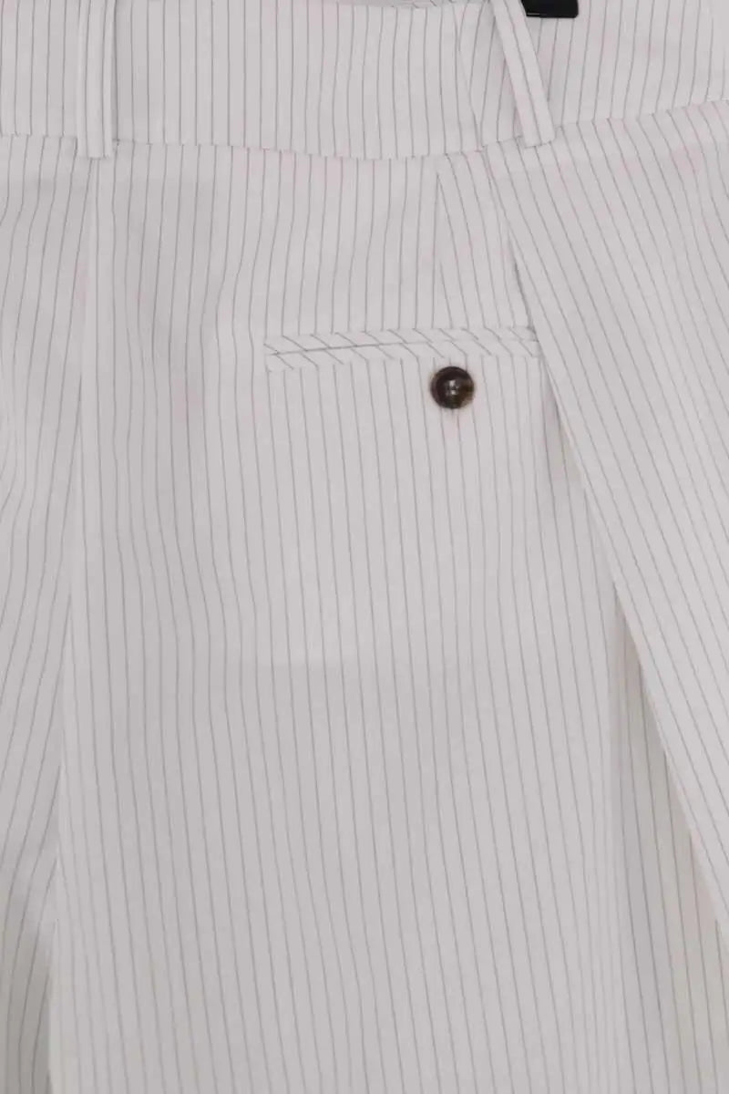 Short Sonia Carrasco Blanc en Coton