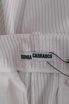 Short Sonia Carrasco Blanc en Coton