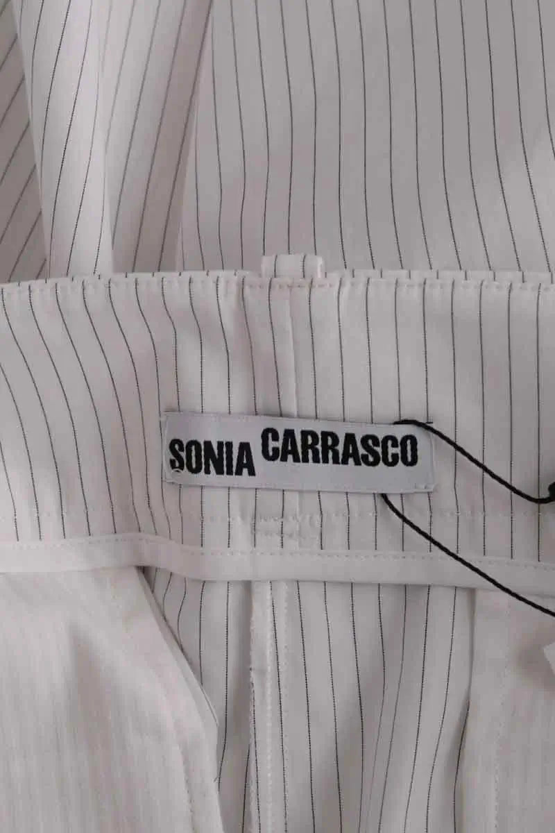 Short Sonia Carrasco Blanc en Coton