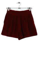 Short Tara Jarmon Rouge en Coton, taille XS - Seconde Main