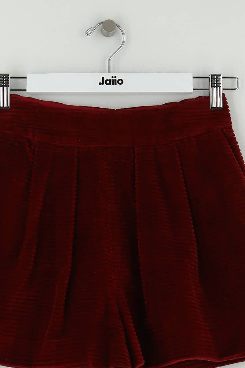 Short Tara Jarmon Rouge en Coton