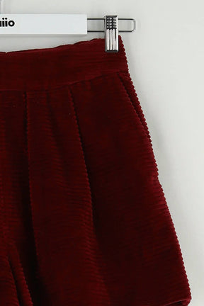 Short Tara Jarmon Rouge en Coton