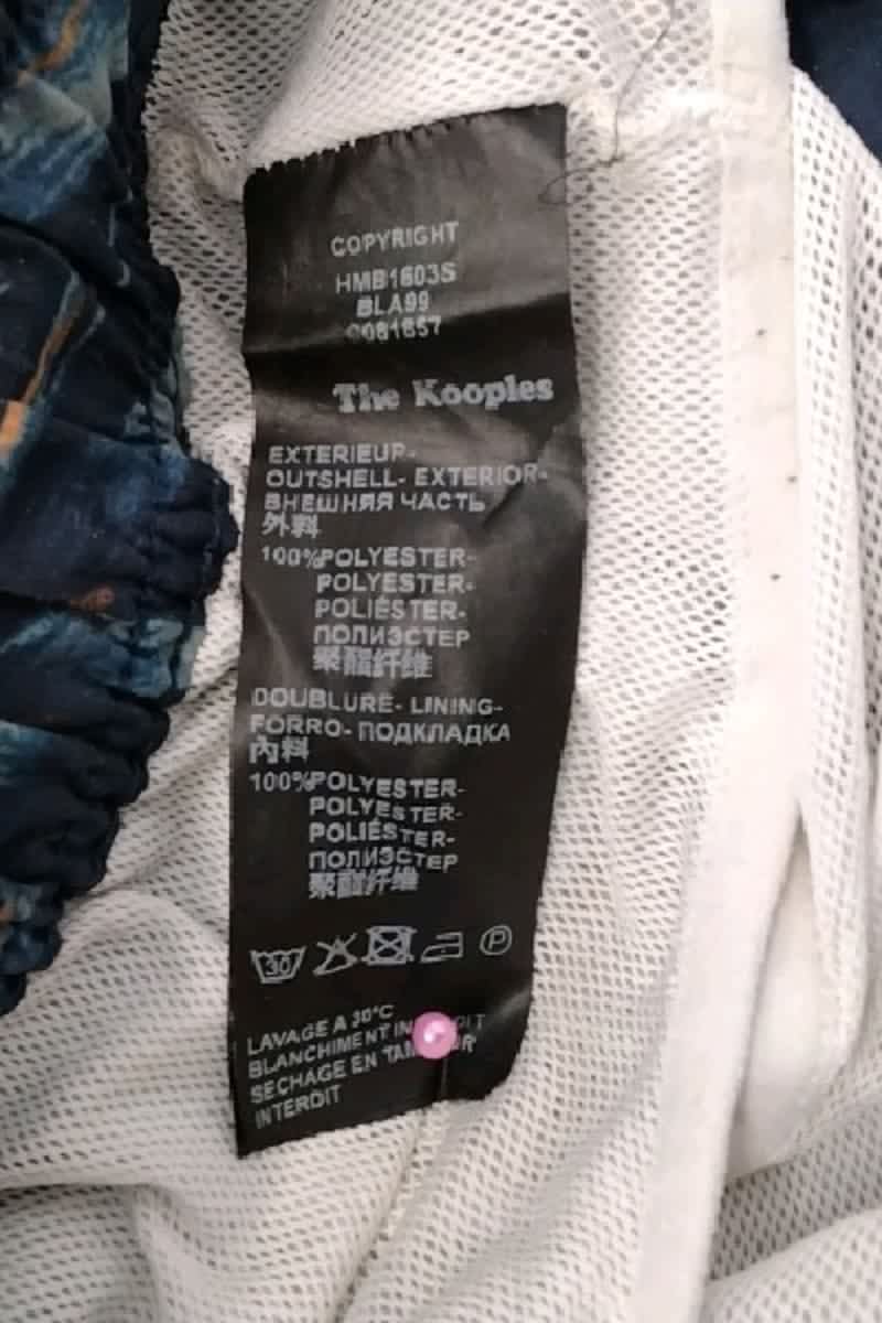 Short The Kooples Bleu en Polyester