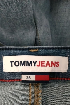 Short Tommy Hilfiger Bleu en Coton