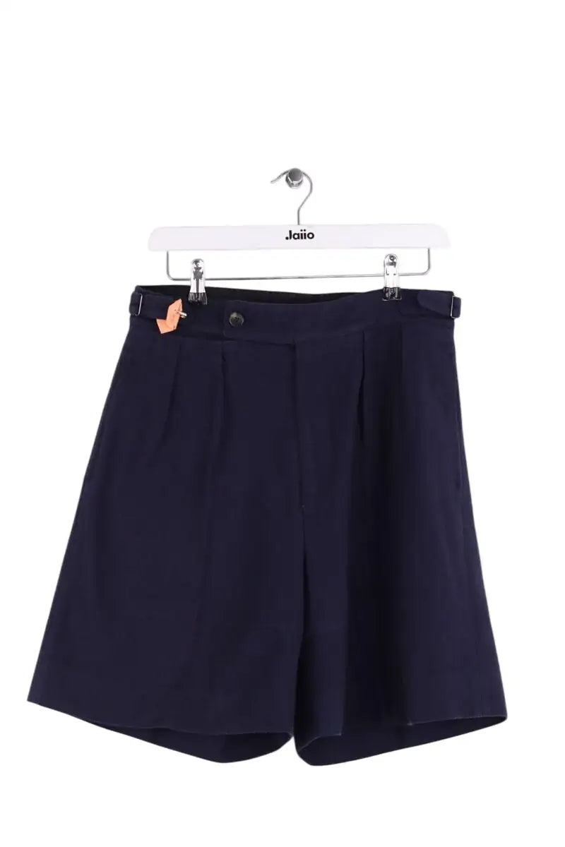 Short Yves Saint Laurent Marine en Coton, taille S - Seconde Main