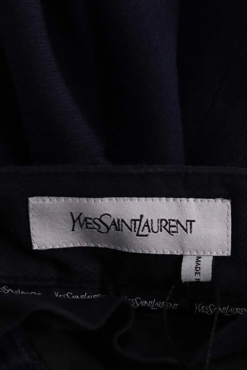 Short Yves Saint Laurent Marine en Coton