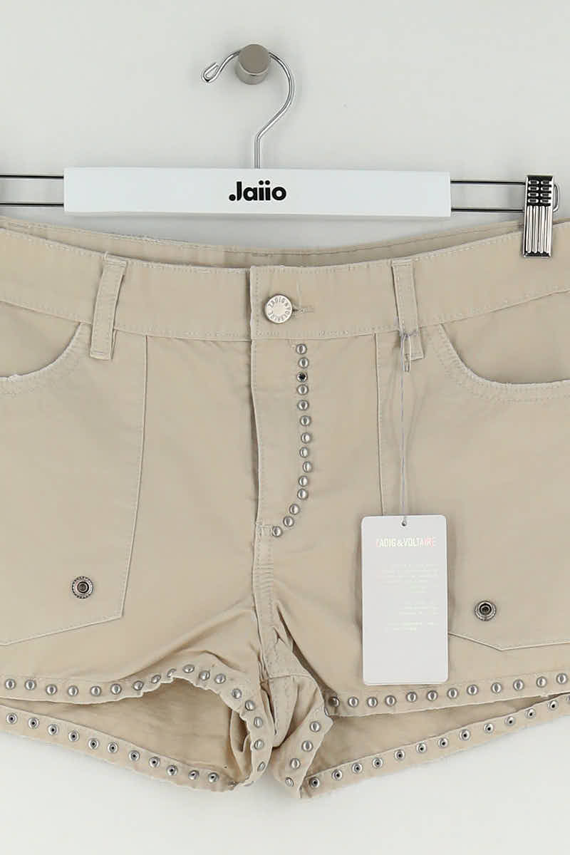 Short Zadig & Voltaire Beige en Coton
