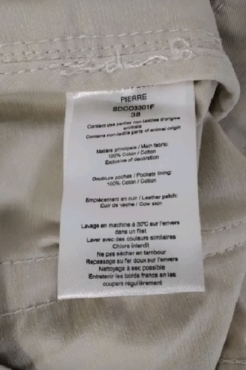 Short Zadig & Voltaire Beige en Coton