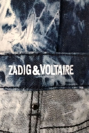 Short Zadig & Voltaire Bleu en Coton