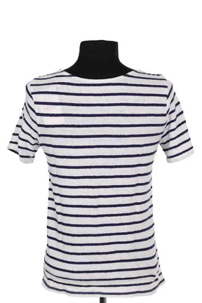 T-shirt Sézane Blanc en Lin