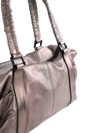Sac à main Burberry Argent en Synthétique