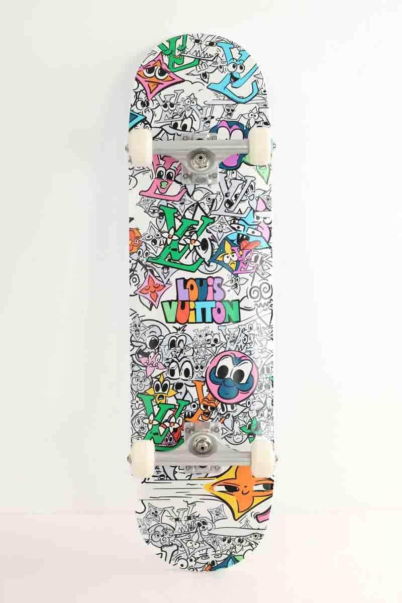 Skateboard Louis Vuitton Multicolore en 