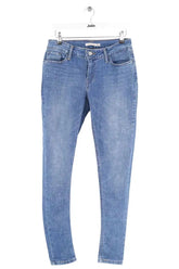 Skinny Levi's 535 Super Skinny Bleu en Coton, taille L - Seconde Main