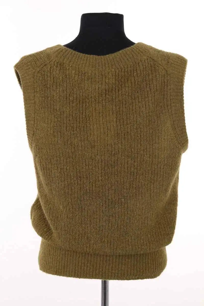 Pull Veronica Beard Kaki en Laine