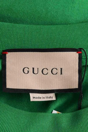 Robe Gucci Vert en Coton